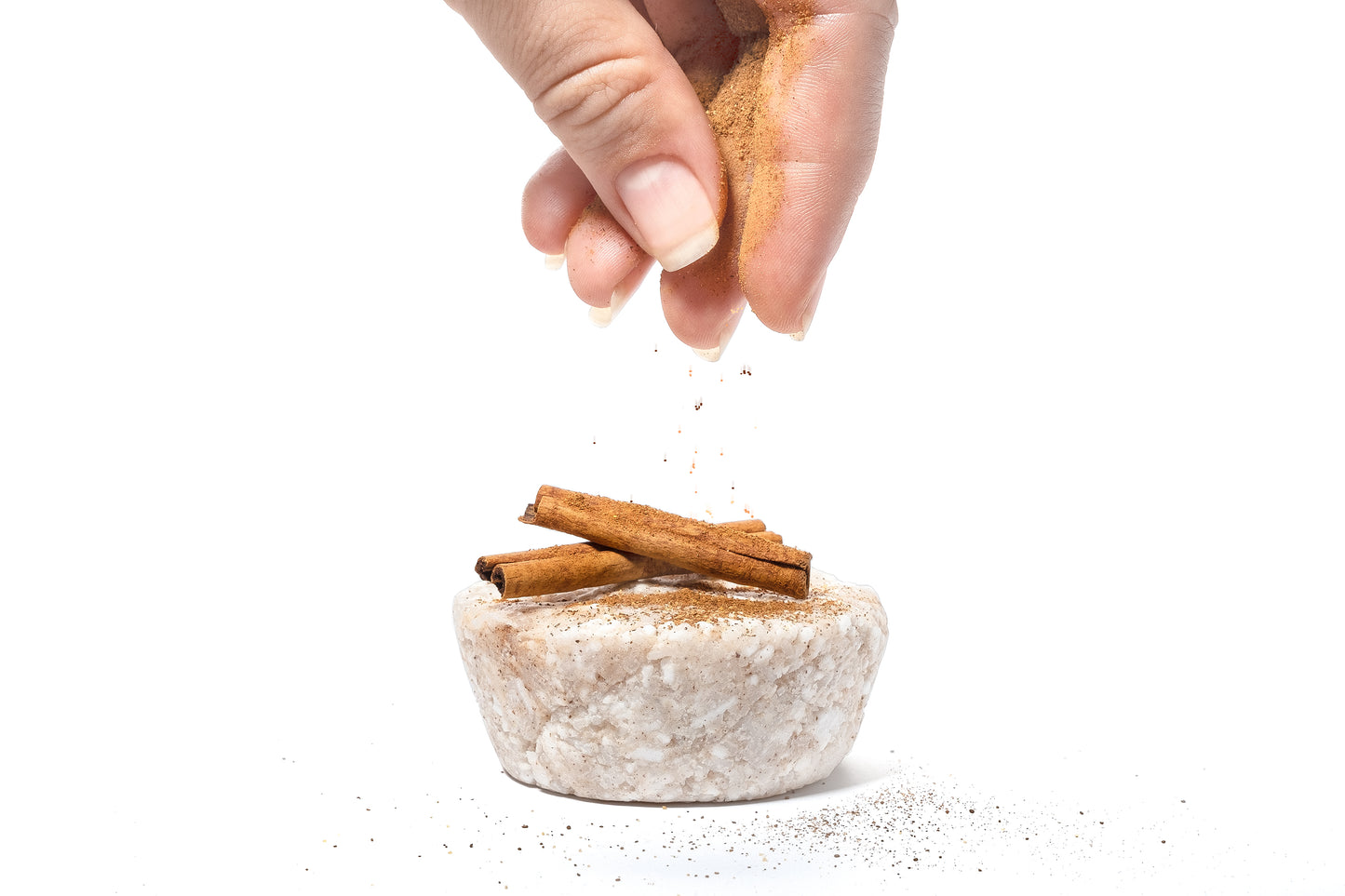 Cinnamon Natural Solid Shampoo with Redensyl for Encouraging Hair Growth 100g