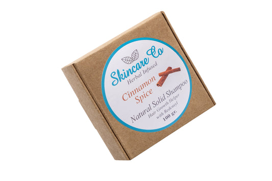 Cinnamon Natural Solid Shampoo with Redensyl for Encouraging Hair Growth 100g