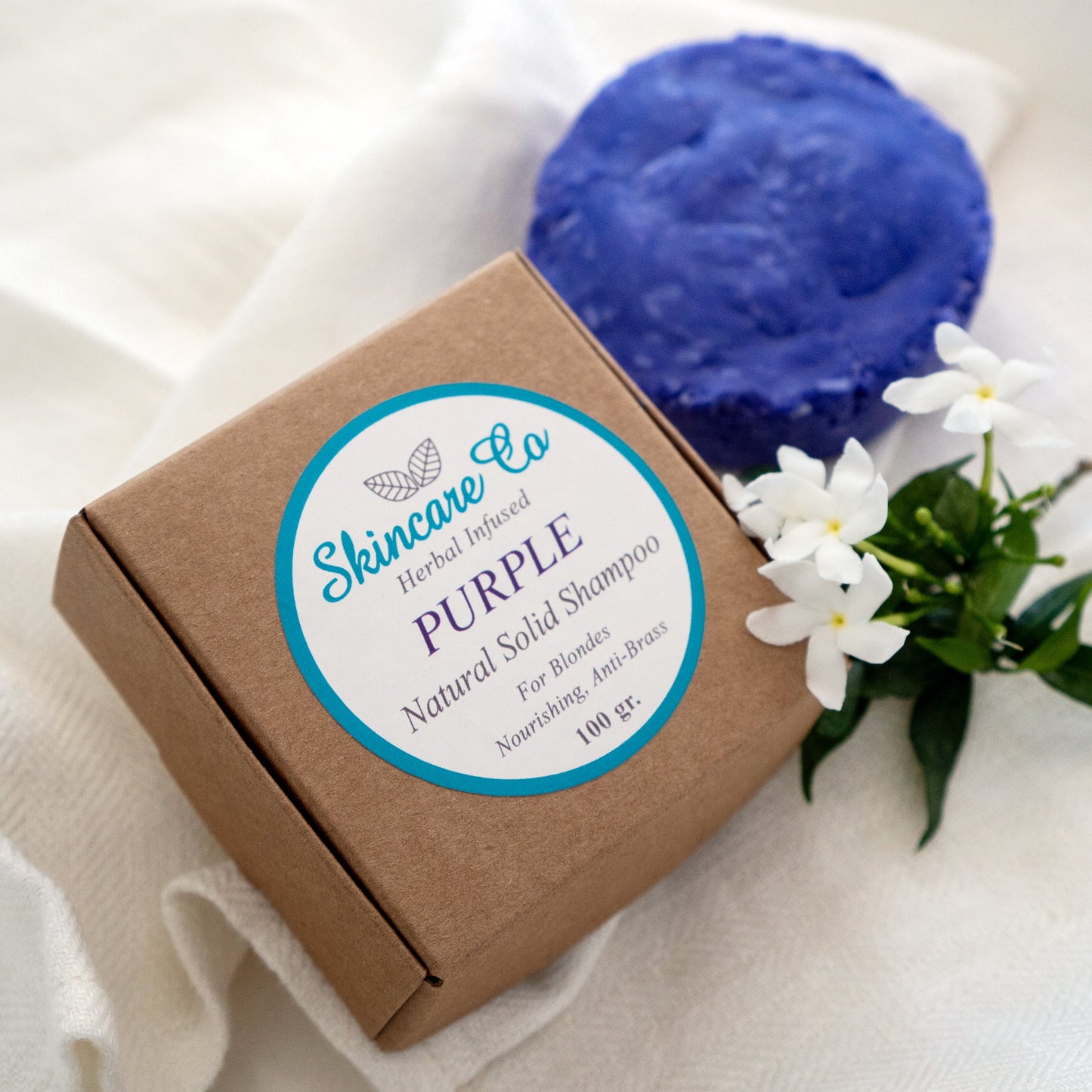 Moisturizing Blonde Purple Shampoo with Cupuacu and Cocoa Butters and Fractionated Coconut Oil