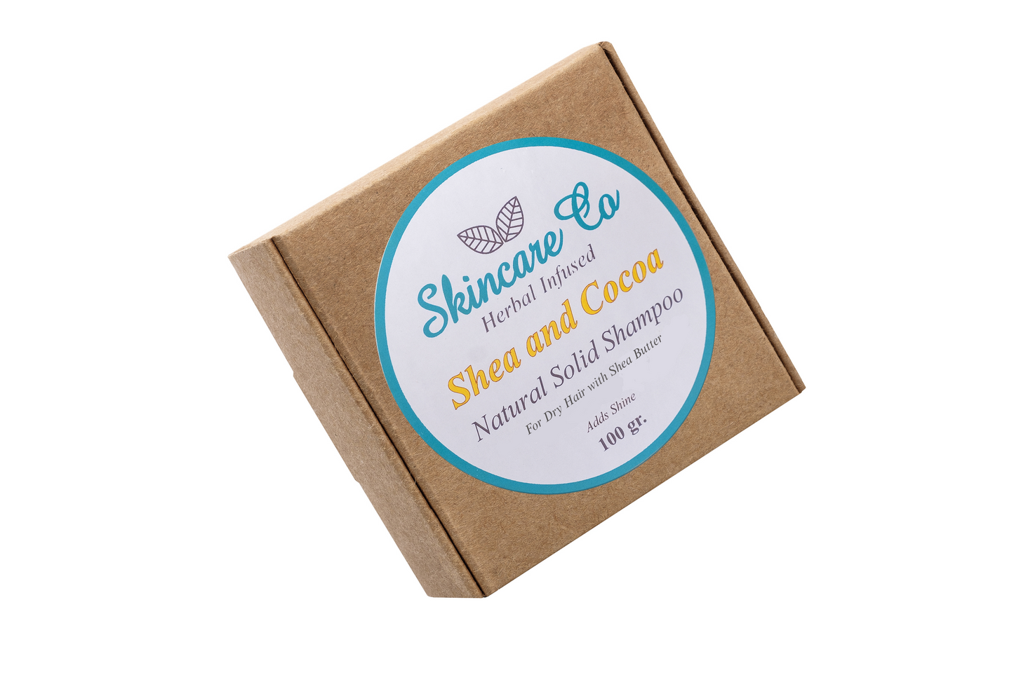 Shea and Cocoa Natural Solid Shampoo for Dry Hair with Shea Butter